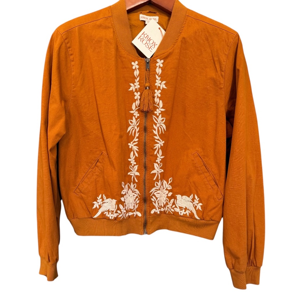 NWT Womens, Knox Rose Utility Jacket.  Size: XL Color: Rust
